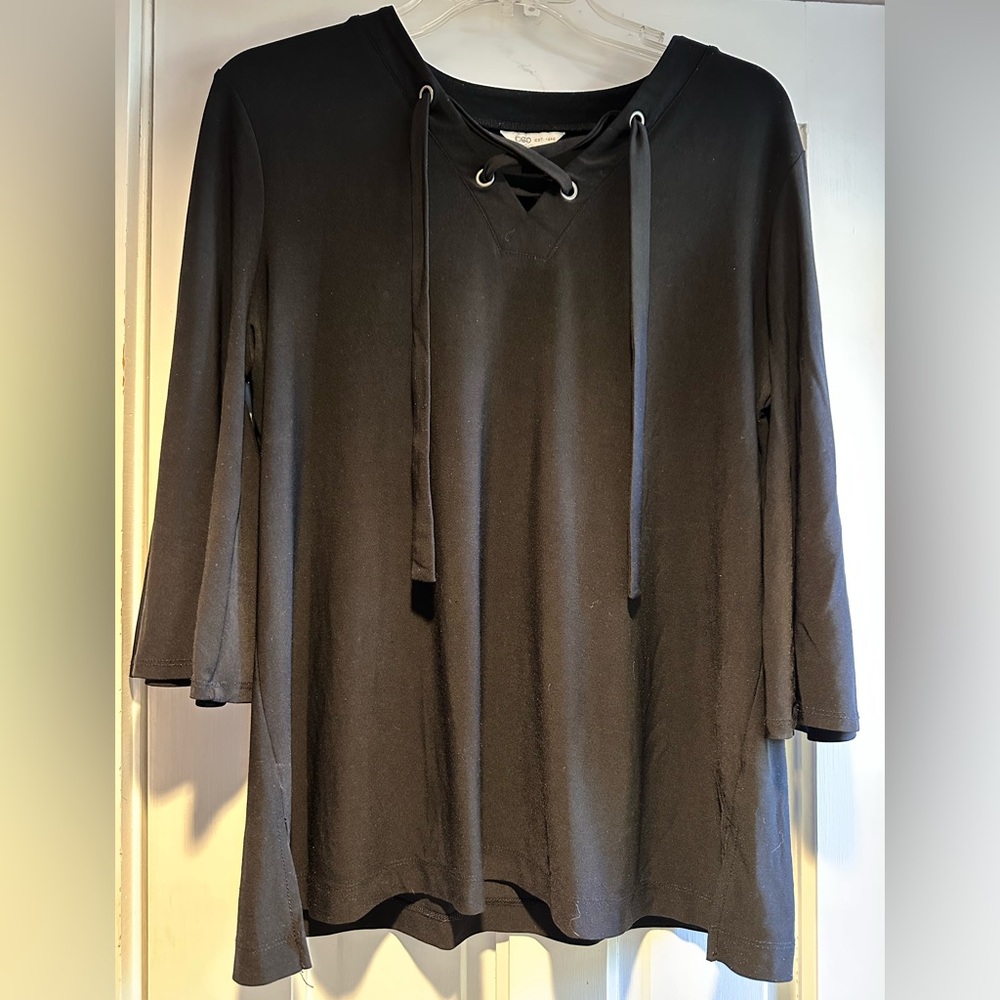 Caio Blousey Knit Top